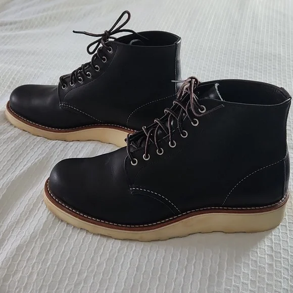 Red Wing Shoes Heritage 6 Inch Boots W9.5 Black - Picture 7 of 10